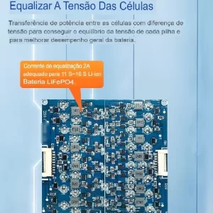 Balanceador Equalizador ativo Li-ion Lifepo4 de bateria de lítio 2A
