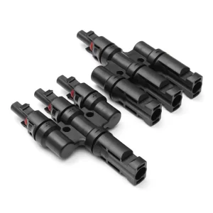 Conector PV Y Conexão Paralela Sistema de Painel Solar