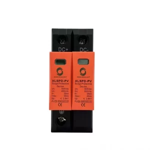Dispositivo de proteção contra surtos DC SPD 600V Protetor de Tensão Solar PV Fotovoltaico Pára-raios