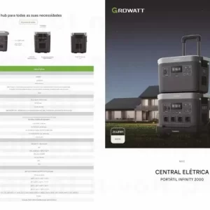 Growatt INFINITY 2000 Estação de energia portátil