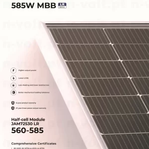 JA SOLAR 570W