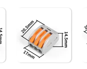 Ligadores Rápidos para Cabos Eléctricos de 0,08-4mm²