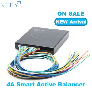 NEEY 4A Smart Active Balancer 3S-24S Lifepo4/Lipo/LTO Equalização de energia da bateria
