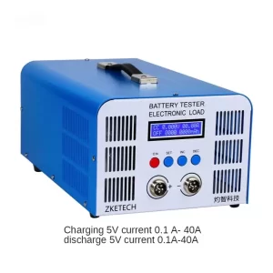 Verificador cíclico EBC-A40L v da bateria 5v 40a da capacidade da descarga e da carga da bateria de lítio