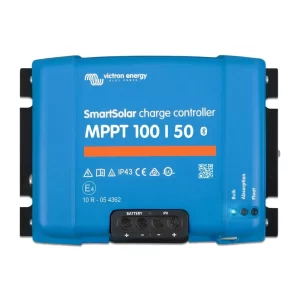 Victron Energy SmartSolar MPPT 100 V 50 amperes 12/24 – Volts controlador de carga solar (Bluetooth)